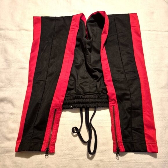 Ninth Hall Nordberg Black Red Track Pants Men's size Small EUC - Picture 4 of 6